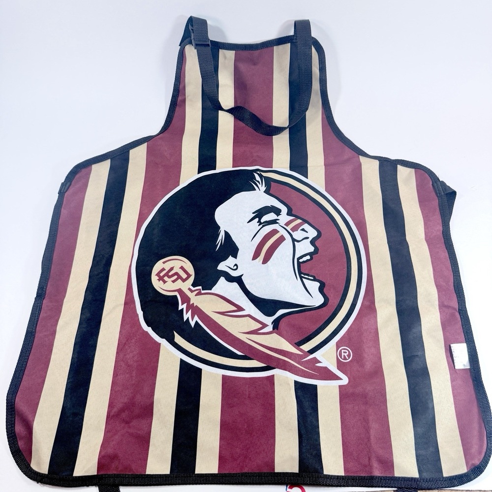 Florida State Seminoles Apron FSU Reversible Football BBQ Grilling Tailgate